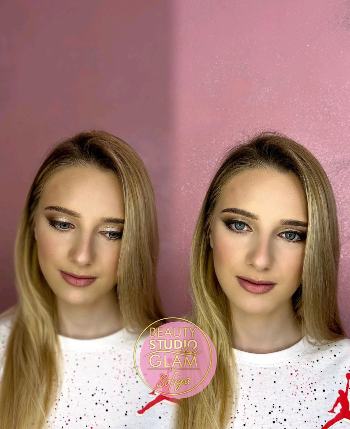Преди и след — грим от Beauty Studio Glam